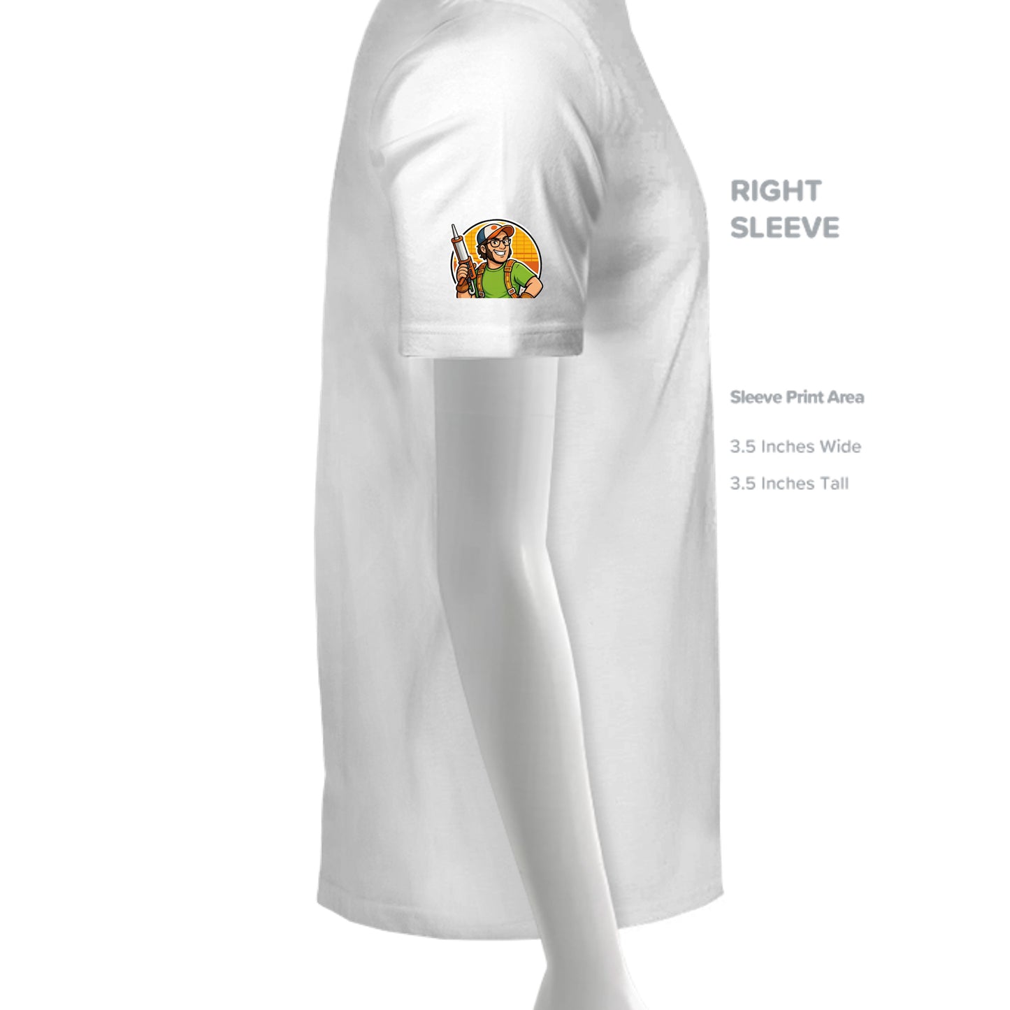 WHITE - G640 - SLEEVE_RIGHT