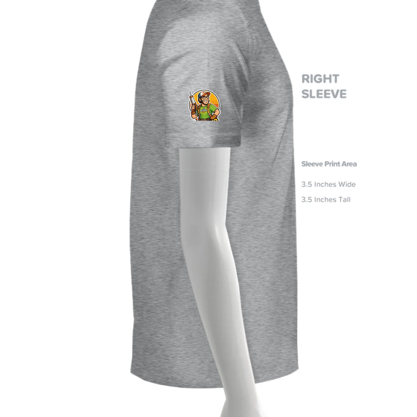 SPORT GREY - G200 - SLEEVE_RIGHT