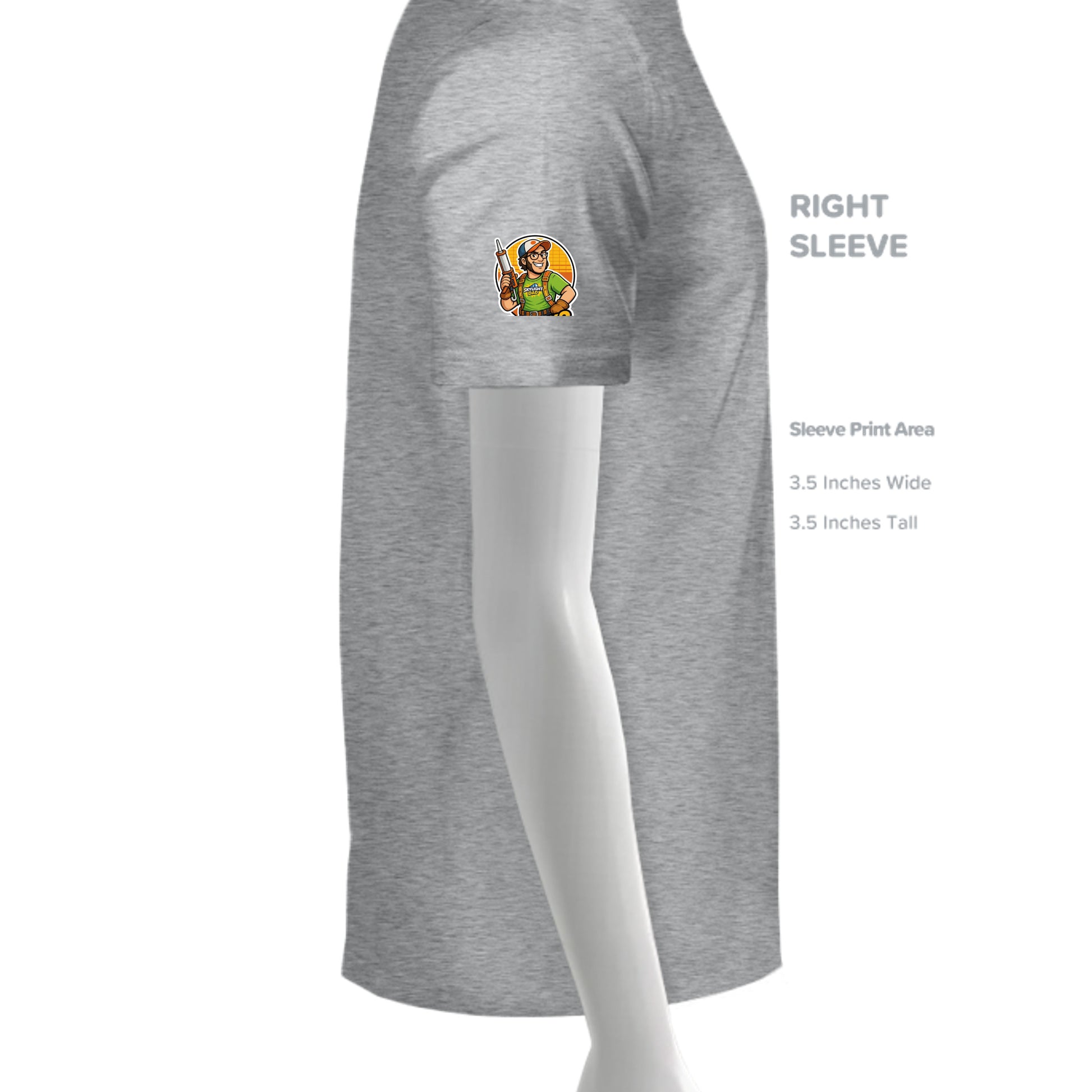 SPORT GREY - G200 - SLEEVE_RIGHT
